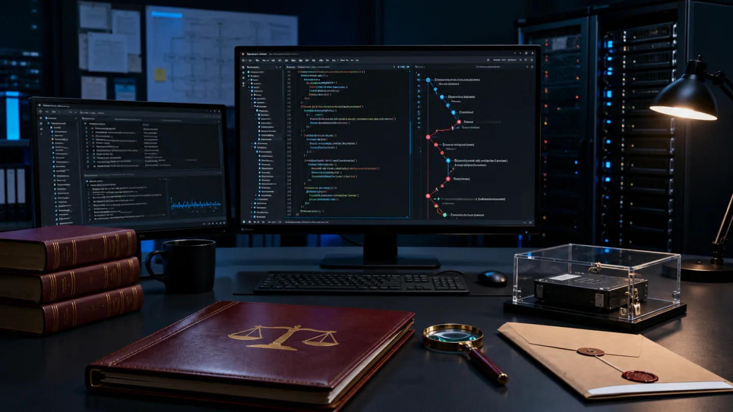 Экспертиза исходного кода и истории Git для суда
